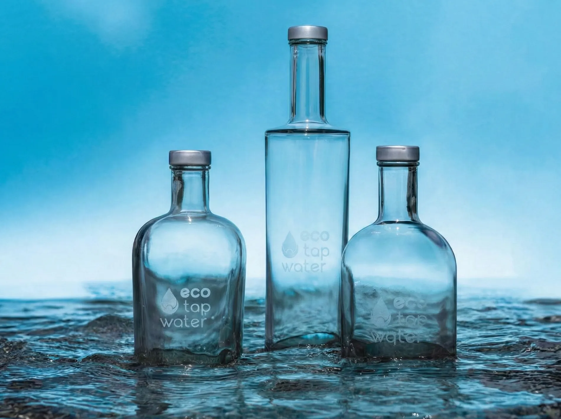 Lokaal Zeeuws Ecotapwater geserveerd bij het ontbijt